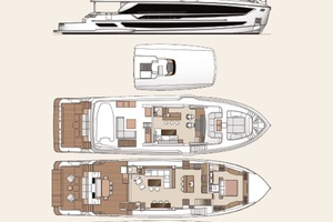 Horizon FD85s 620 85ft Horizon Yacht For Sale