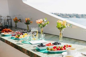 Sun Deck Serving area
