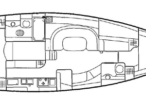 Southern Rain 44ft Beneteau Yacht For Sale