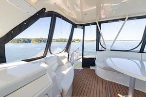 Isinglass on the flybridge