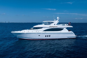 OUTRAGEOUS 80ft Hatteras Yacht For Sale