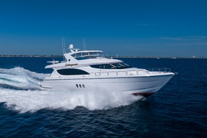 OUTRAGEOUS 80ft Hatteras Yacht For Sale