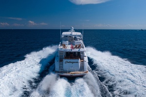 OUTRAGEOUS 80ft Hatteras Yacht For Sale