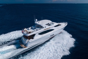 OUTRAGEOUS 80ft Hatteras Yacht For Sale