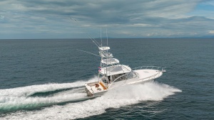 Aerial View of Cabo 40 Express