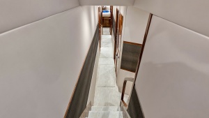 Lower Deck Stairway and Hallway