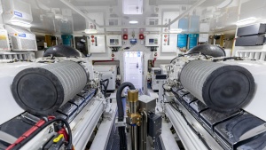 Engine Room with Twin Engines