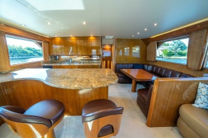 RUNNING OVER 68ft Viking Yacht For Sale