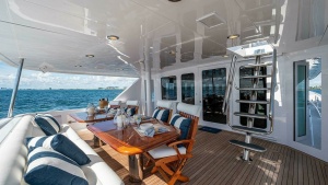Magnum Ride 100ft Hatteras Yacht For Sale