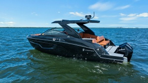 Sleek Aft Deck and Cockpit View