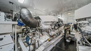 Engine Room with Dual Engines