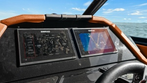 Helm Station with Dual Displays