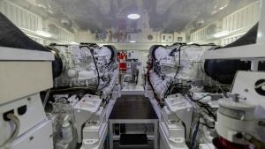 Engine Room with Dual Engines