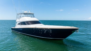 Bow View of Viking 68 Convertible