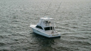 Aerial View of Viking 45 Convertible