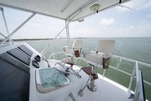 High Interest 2002 Cabo Yachts 43 Convertible Yacht For Sale in Corpus Christi TX