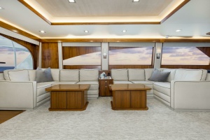 Photo 6159188 for 2016 Viking 92 Enclosed Bridge Touché 2016 92 Viking Enclosed Bridge Touche Salon (3)