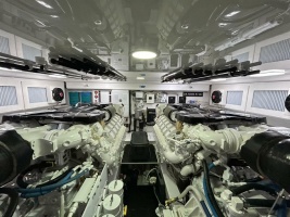 Viking 54 - REVELRY - Engine Room
