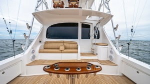 Spacious Aft Deck with Seating