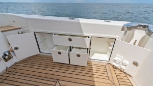 Aft Deck Storage and Amenities