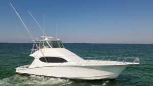 2008 54 Hatteras Convertible American Made Profile