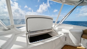Flybridge Ice Maker Compartment