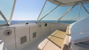 2008 54 Hatteras Convertible American Made Bridge
