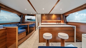 Spacious Galley and Salon Area