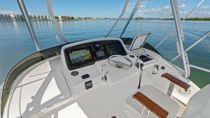 Flybridge Helm with Electronics