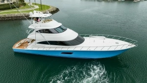 AFTER MIDNIGHT 2020 Viking 92 Skybridge Yacht For Sale in Oxnard CA