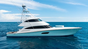 Double Barrel 92ft Viking Yacht For Sale