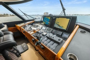 Pipe Dream 2022 Viking 68 Enclosed Bridge Yacht For Sale in Palm Beach FL