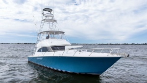Bow View of Viking 55 Convertible