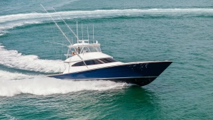 Viking 64 Convertible Cruising