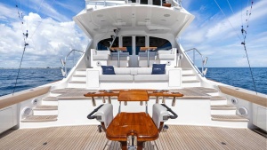 Double Barrel 92ft Viking Yacht For Sale