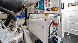 Engine Room with Generator System