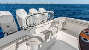 Aft Deck with Livewell and Engines