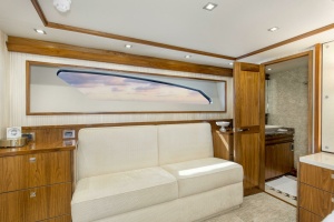Photo 6159203 for 2016 Viking 92 Enclosed Bridge Touché 2016 92 Viking Enclosed Bridge Touche Master Stateroom  (4)