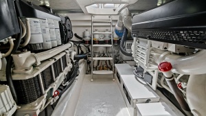 Engine Room with Volvo Penta Engines