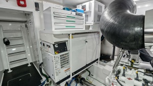 Engine Room with Generator Setup