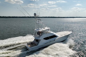 Reel Hook Up 60ft Hatteras Yacht For Sale