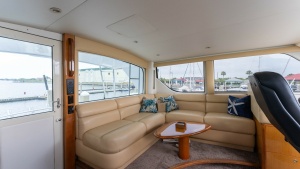 Enclosed Bridge Lounge Area