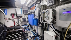 2007 Hatteras 68 Convertible- KEMOSABE- Engine Room