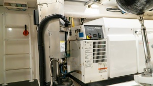 Engine Room with Cummins Onan Generator