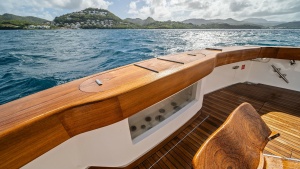 Aft Deck with Teak Finish