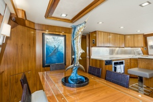 Photo 6159196 for 2016 Viking 92 Enclosed Bridge Touché 2016 92 Viking Enclosed Bridge Touche Galley (6)