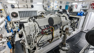Engine Room with Twin Engines