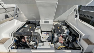 Engine Room with Twin Engines