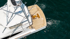 On the DL 65ft Hatteras Yacht For Sale