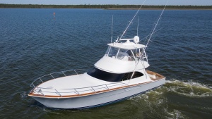 Aerial View of Viking 54 Convertible